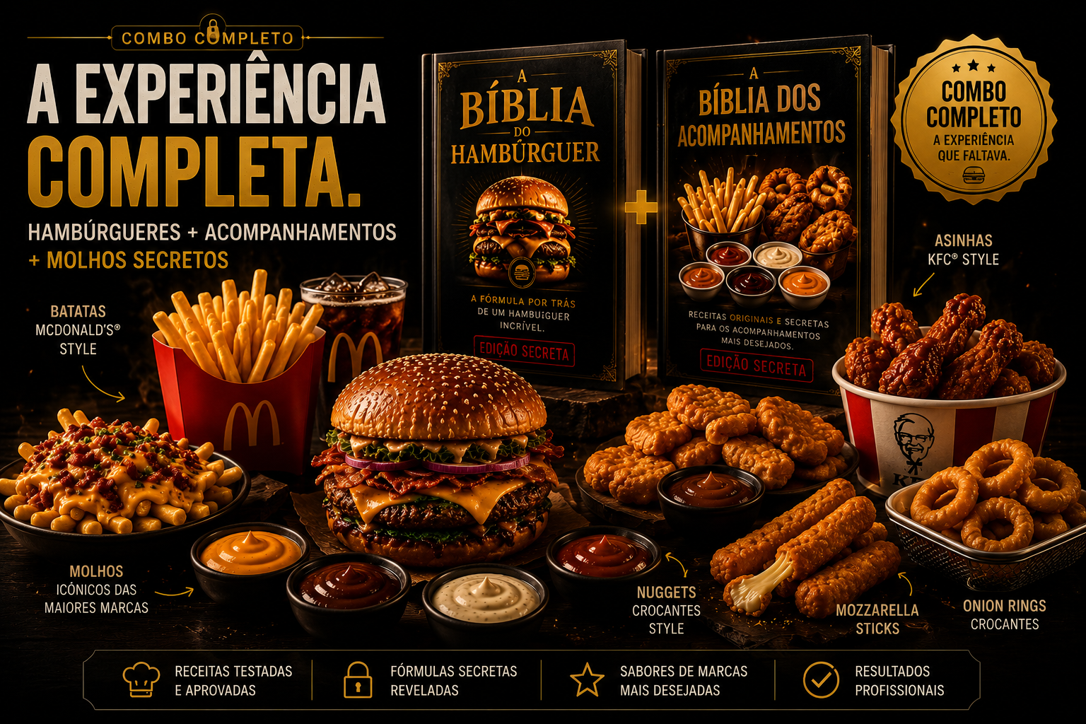 Combo Experiência de Hamburgueria